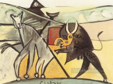 Corrida de toros 3 1934 2 cubismo Pablo Picasso Pinturas al óleo
